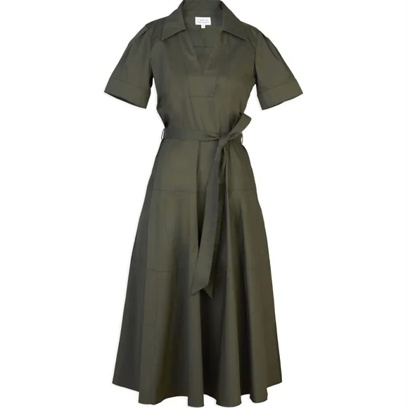 shiv green dress Long Shiva Dress - Jersey (clearance) - size 8 main image 0